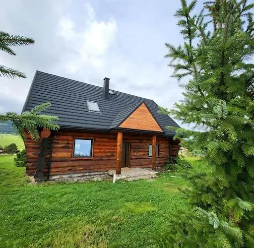 Komfortowy Dom Z Bali Kolo Zielenca Z Widokiem Na Gory Lasowka